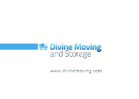 Black Business, Local, National and Global Businesses of Color Divine Moving and Storage NYC in New York NY