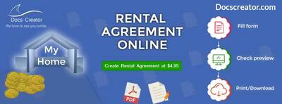DocsCreator – Free Download Rental Lease Agreement Template